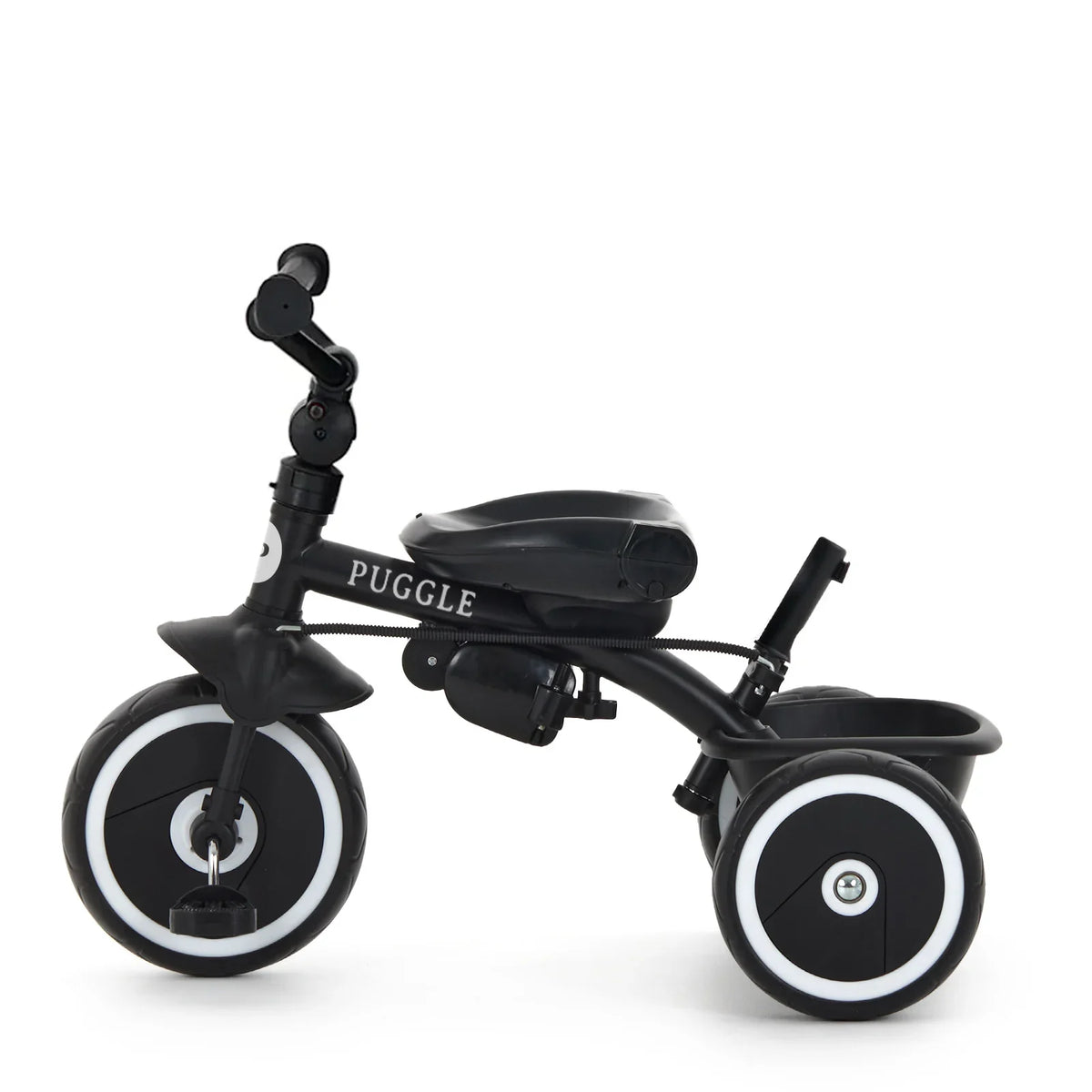 Easy Twist 6-in-1 Folding Trike with Parent Handle - Midnight Black (9 Months - 5 Years)