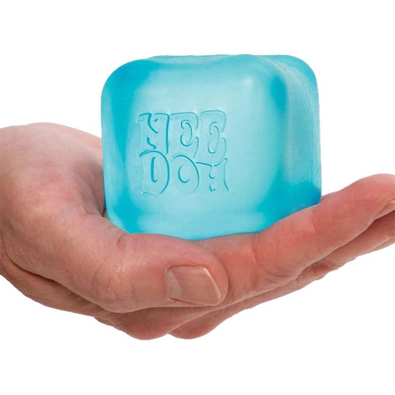 Needoh Nice Cube Sensory Toy: Stress-relief Squeeze Toy / Anti-stress Cube, 4 Oz