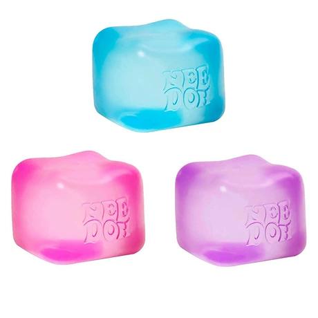 NeeDoh, Nice Cube, Schylling – NeeDoh – Sensory Squeeze Toys – Sensory Toys 3pcs