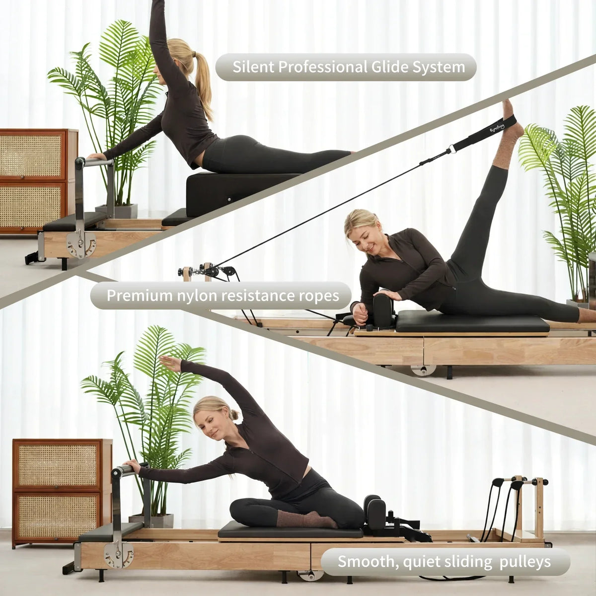 Ease Foldable Pilates Reformer