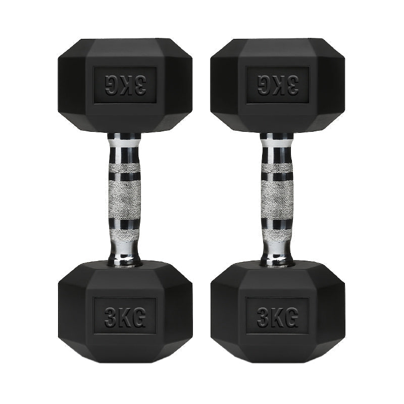 Rubber Hex Dumbbell Set for Your Home Gym