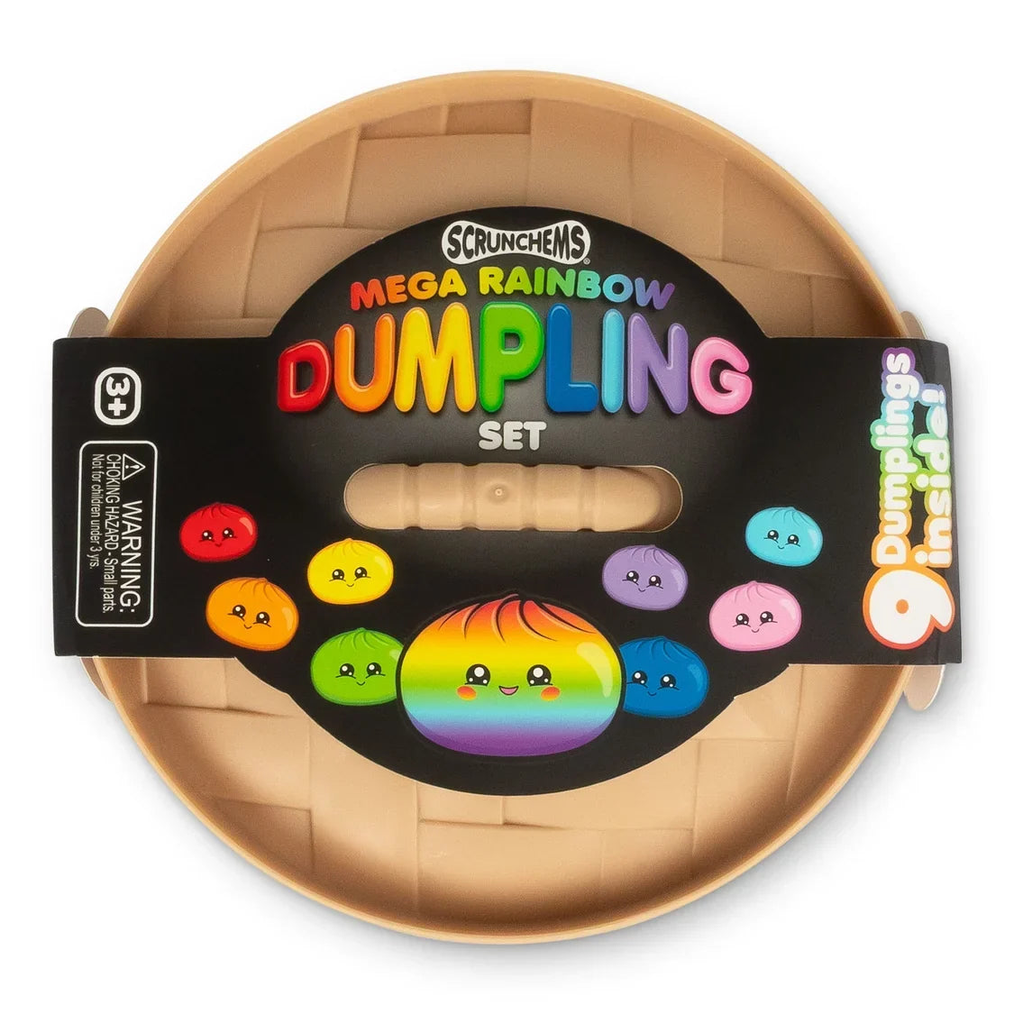 Scrunchems Mega Rainbow Dumpling Sensory Fidget Set – 9 Piece
