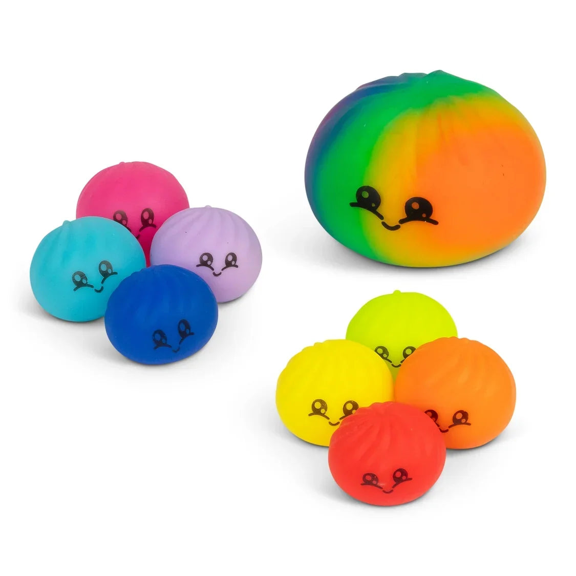 Scrunchems Mega Rainbow Dumpling Sensory Fidget Set – 9 Piece