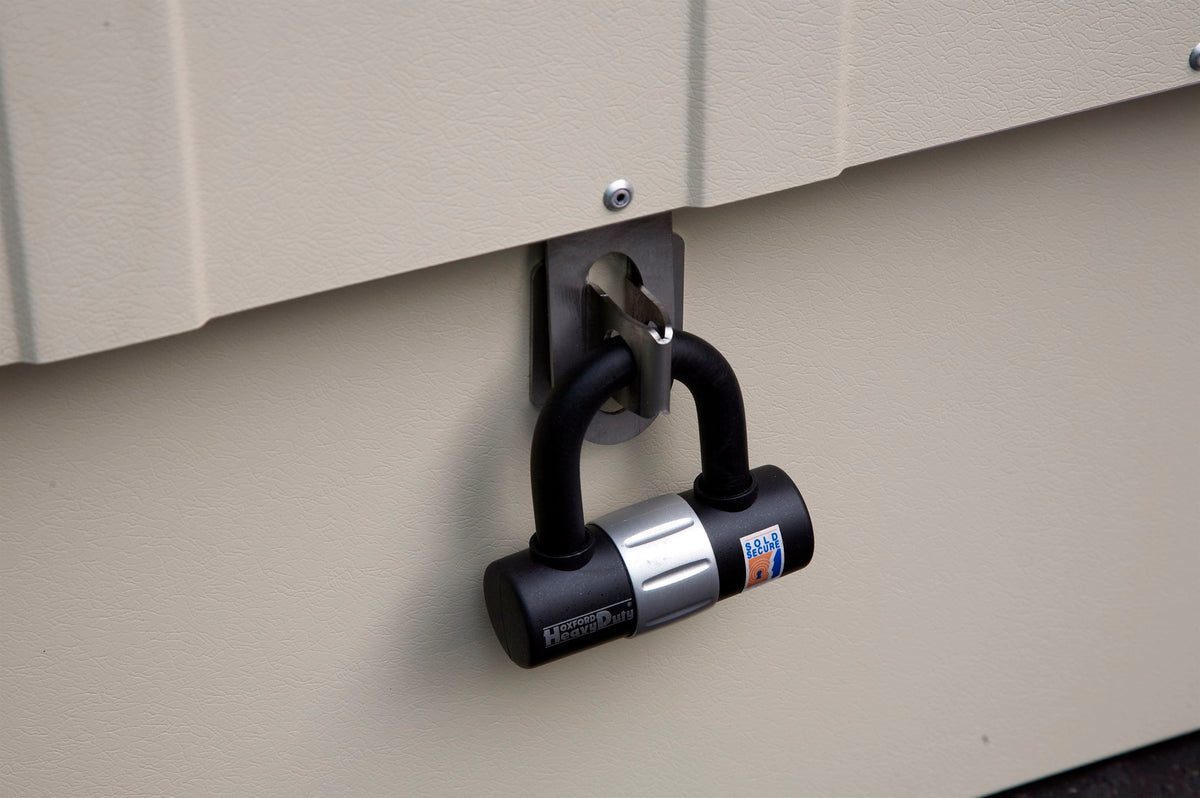 Trimetals Protect-a-Cycle™ with Ramp | High-Security Bike Store for 3 Bikes