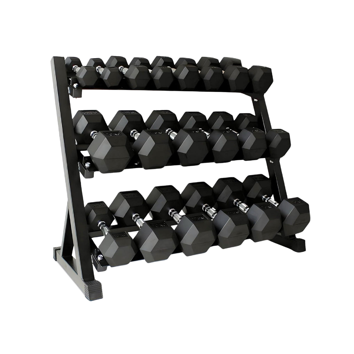 Rubber Hex Dumbbell Set for Your Home Gym