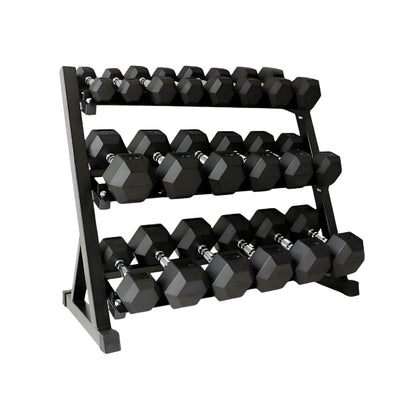 Rubber Hex Dumbbell Set for Your Home Gym
