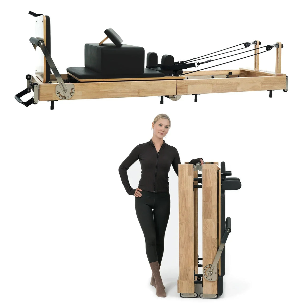 Ease Foldable Pilates Reformer