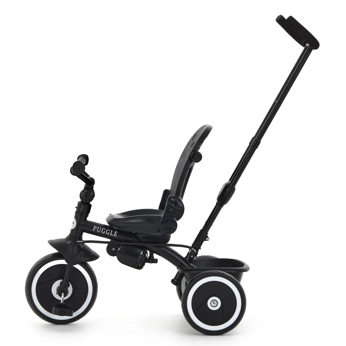 Easy Twist 6-in-1 Folding Trike with Parent Handle - Midnight Black (9 Months - 5 Years)