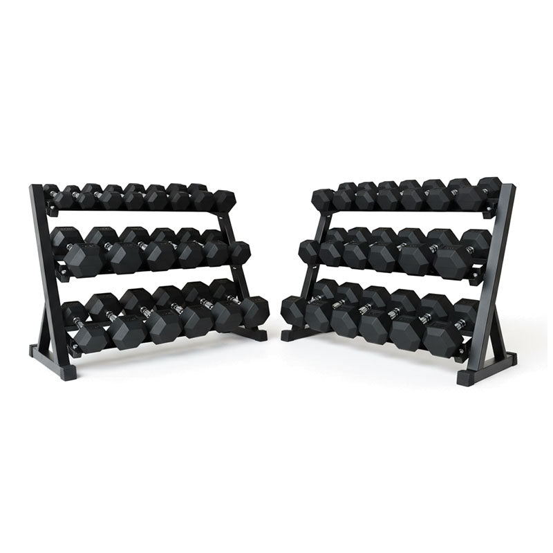 Rubber Hex Dumbbell Set for Your Home Gym
