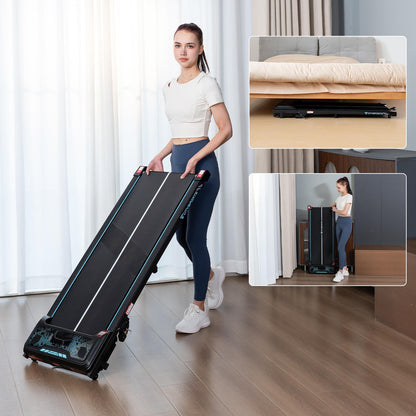 Walking Treadmill Tilt up to 4%. WP6,440W,6.0km/h,Bluetooth,Remote Control