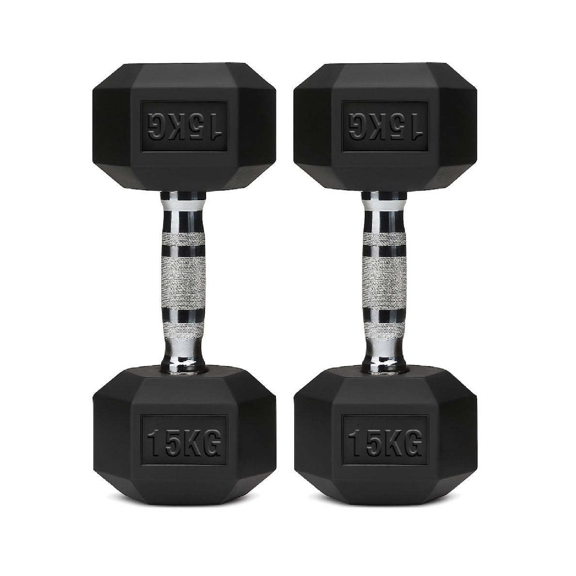 Rubber Hex Dumbbell Set for Your Home Gym