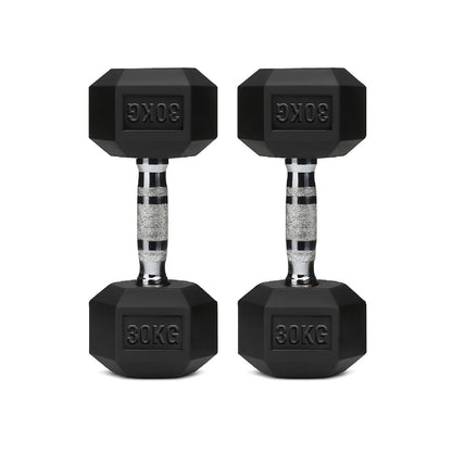 Rubber Hex Dumbbell Set for Your Home Gym