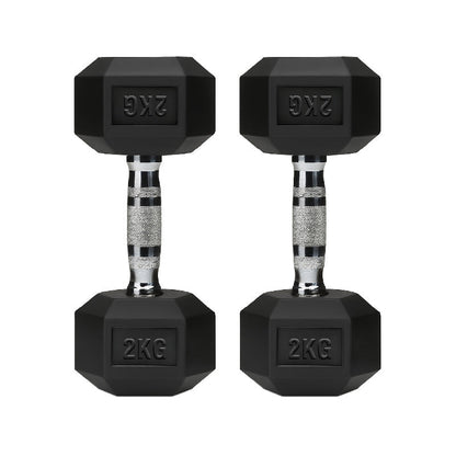 Rubber Hex Dumbbell Set for Your Home Gym