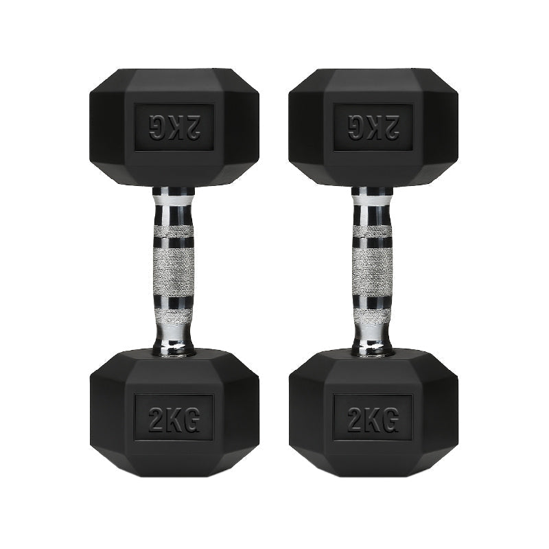 Rubber Hex Dumbbell Set for Your Home Gym
