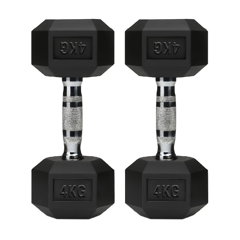 Rubber Hex Dumbbell Set for Your Home Gym