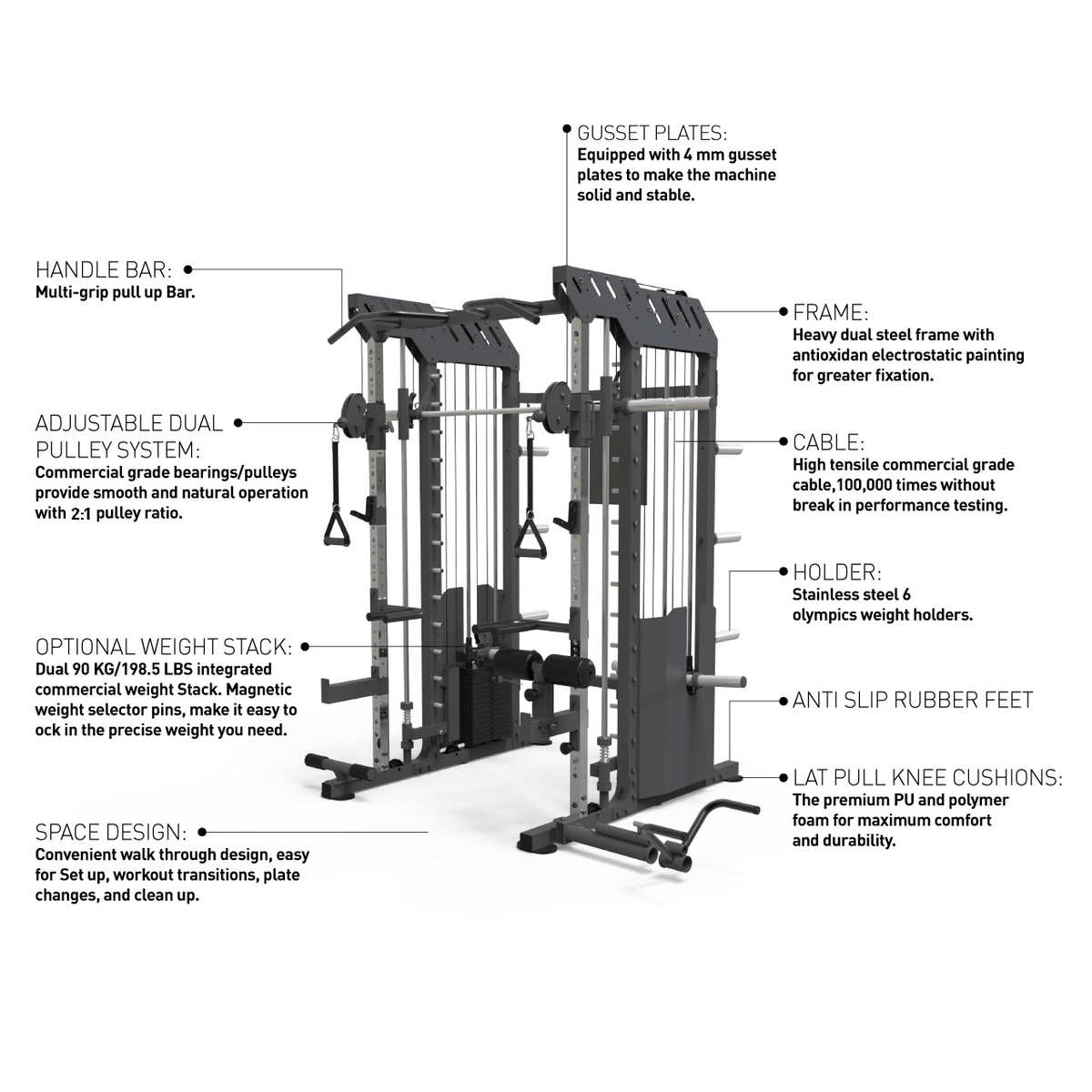 Adidas T-25 treadmill features