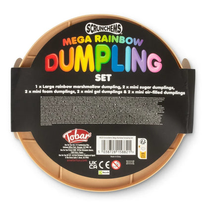 Scrunchems Mega Rainbow Dumpling Sensory Fidget Set – 9 Piece
