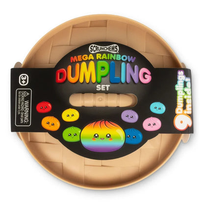 Scrunchems Mega Rainbow Dumpling Sensory Fidget Set – 9 Piece