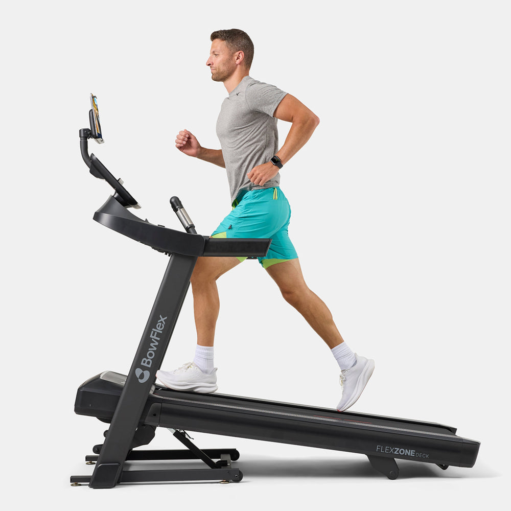 BowFlex T6 Folding Treadmill – Smart Connected Running Machine with 20 km/h Speed, 15% Incline, Bluetooth & Fitness App Compatibility