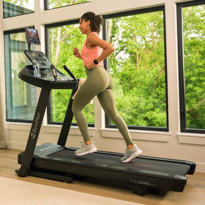 BowFlex T6 Folding Treadmill – Smart Connected Running Machine with 20 km/h Speed, 15% Incline, Bluetooth & Fitness App Compatibility