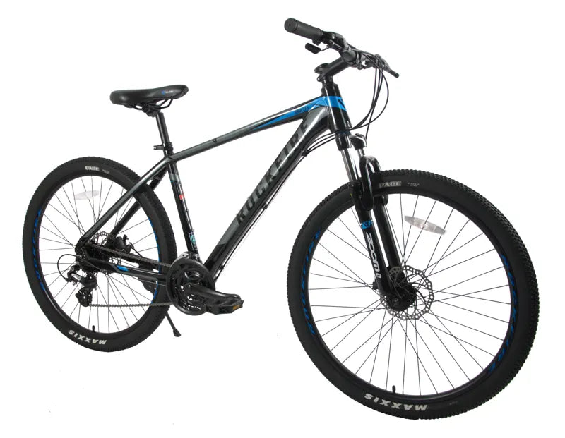 Rockfire Ridge 27.5 Mountain Bike Black/Grey/Blue