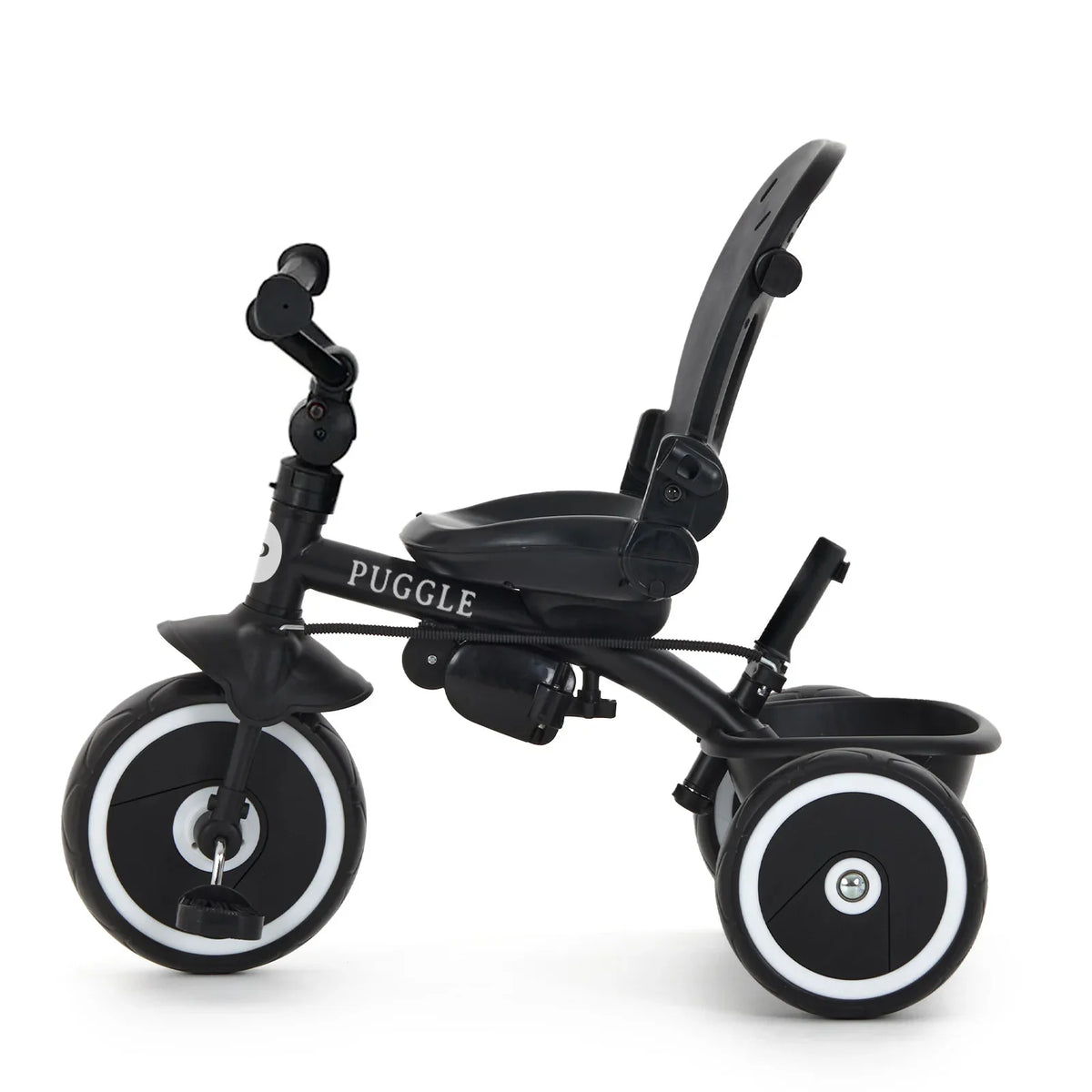 Easy Twist 6-in-1 Folding Trike with Parent Handle - Midnight Black (9 Months - 5 Years)