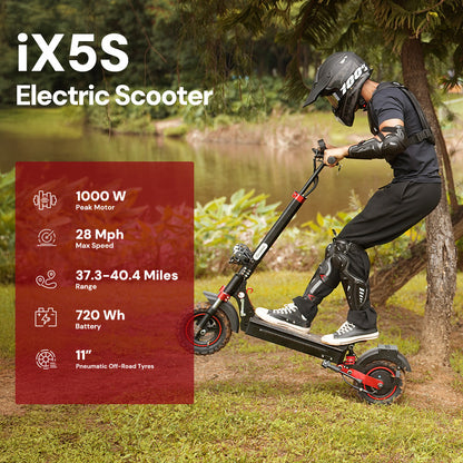iScooter iX5S 1000W Off Road Electric Scooter