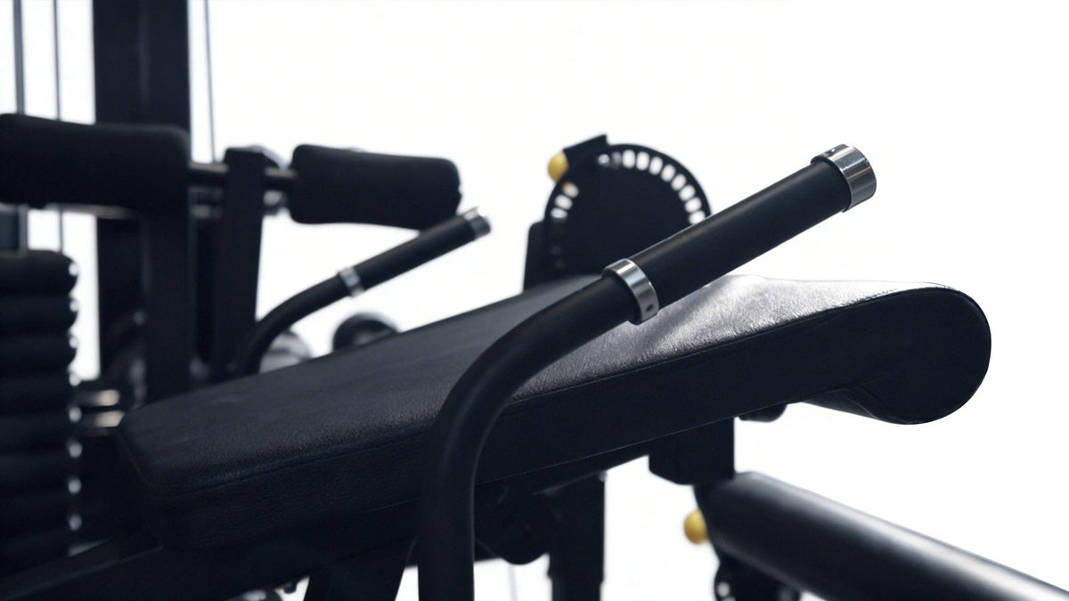 Strongway Leg Curl and Extension Machine with 89KG Weight Stack