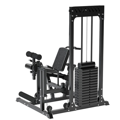 Strongway Leg Curl and Extension Machine with 89KG Weight Stack