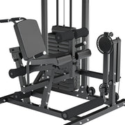 Strongway Leg Curl and Extension Machine with 89KG Weight Stack