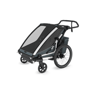 Thule Chariot Cross 2 Bike Trailer (Double) - Dark Slate
