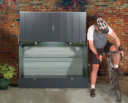 Trimetals Protect-a-Cycle™ with Ramp | High-Security Bike Store for 3 Bikes