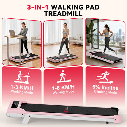 Treadmill Z3 with Brushless Motor, Speed 1-6KM/H, 5% Manual Incline