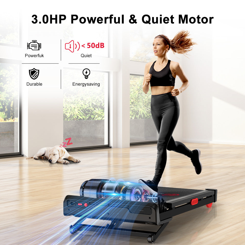 Treadmill Y1 with 0-12% Auto Incline, Speed 1-10KM/H