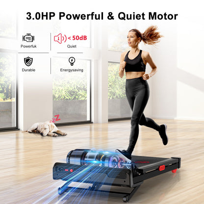 Treadmill Y1 with 0-12% Auto Incline, Speed 1-10KM/H